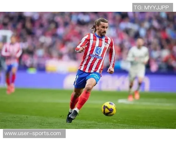 格列兹曼绝妙停球后凌空抽射助马竞再度领先精彩瞬间回顾